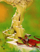 In questo sito compaiono spesso immagini da realizzate da Roger Dean, 
creatore della maggior parte delle copertine degli Yes